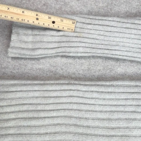 Vtg Country Shop Cashmere Turtleneck Womens M Tan Quiet Luxury Academia Cozycore - Image 5