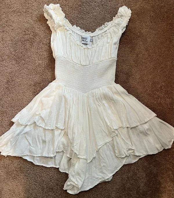 Princess Polly White Romper - Image 3