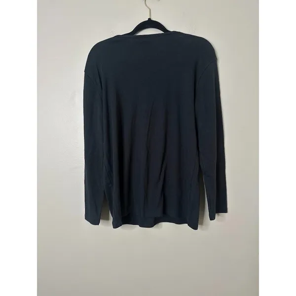 Vintage MC Sportswear Womens 1X Sweatshirt Top Halloween Ghoul Ghost‎ Black - Image 3