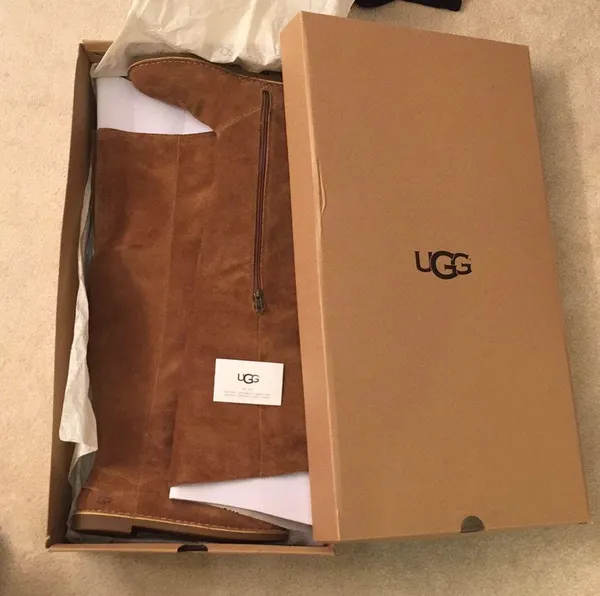 Ugg suede over the knee boots. 7 - Image 9