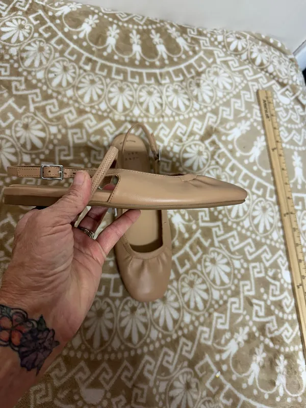 a new day Tan Slingback Ballet Flats - Image 4
