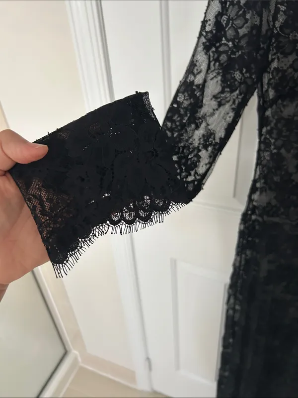 Zara lace long dress. S-M. - Image 4