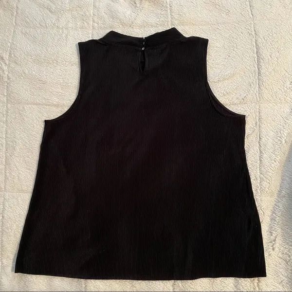 Alfani Textured Keyhole-Back Sleeveless Top - Image 2