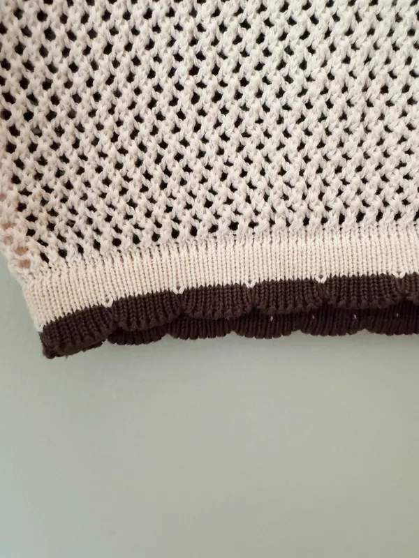 Anthropologie Mahila Crochet Midi Skirt, Size XL - Image 9