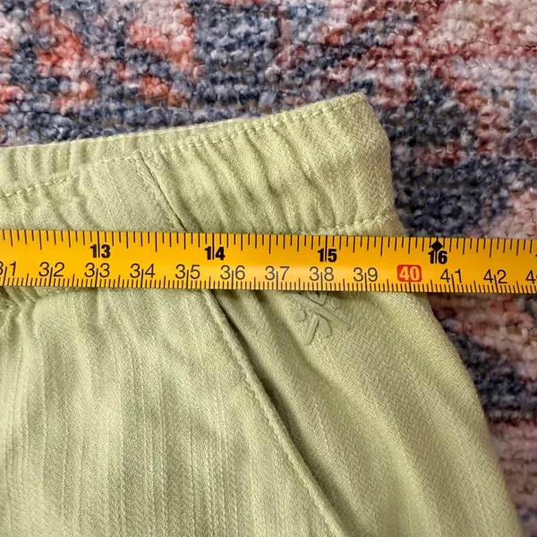 Roark Campover Pants Soft Lime Green Elastic Waist Tapered Leg Womens Medium - Image 4