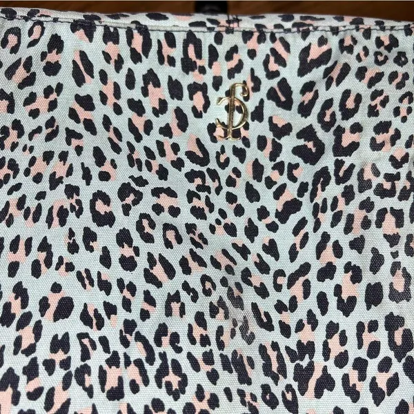 Juicy Couture | Teal Leopard Print Y2k Large Tote Bag - Image 13