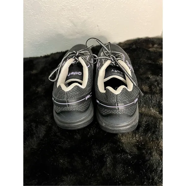 GDefy Gravity Defyer‎ Womens 10 Black Purple Comfort Walking Shoes TB9024FLP-W - Image 3