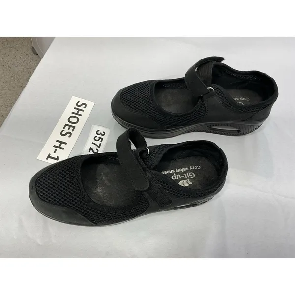 Womans Git-up Cozy Black Mesh Non Slip Breathable Safety Shoe Eu 36 Us 5.5-6 - Image 3