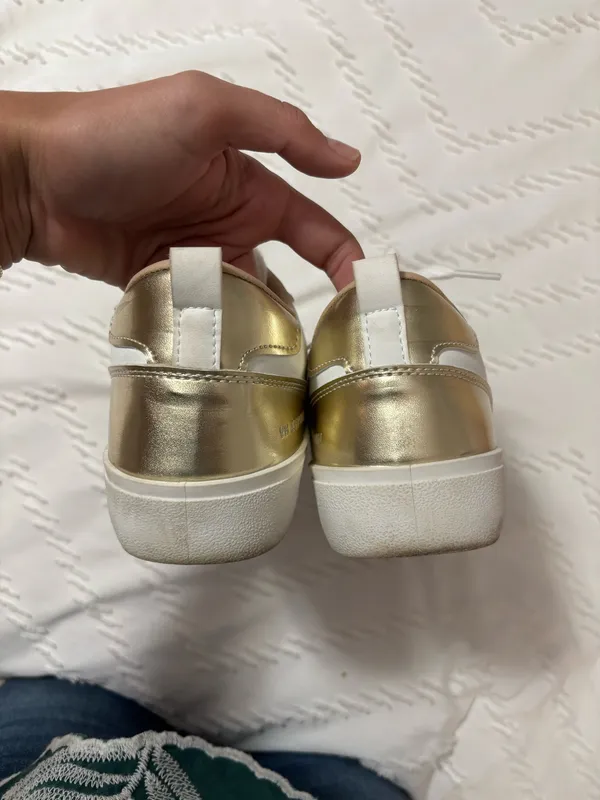 Vintage Havana Gold Sneakers - Image 5