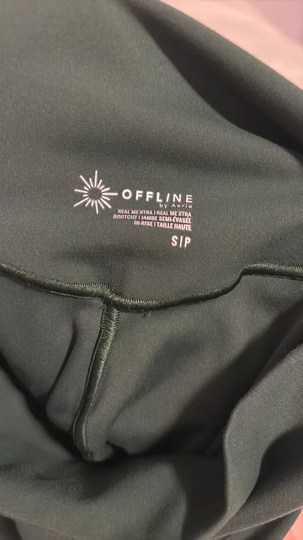 OFFLINE by Aerie Real Me High-Waisted Leggings Flare - Image 3
