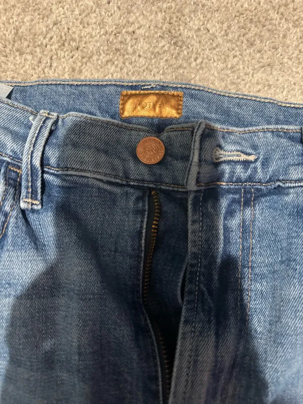 MOTHER Denim Jeans The Hustler Ankle 29 - Image 3