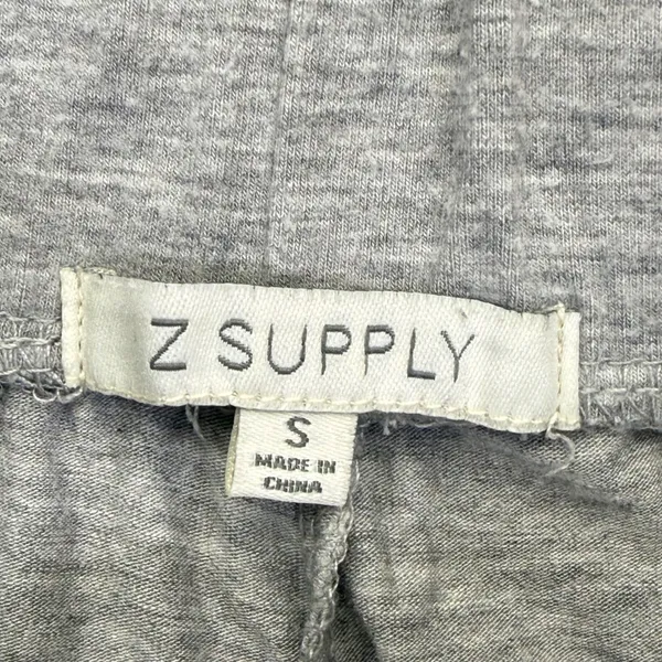 Z Supply Womens Heather Gray Soft‎ Jersey Knit Jogger Lounge Pants Size S Small - Image 2