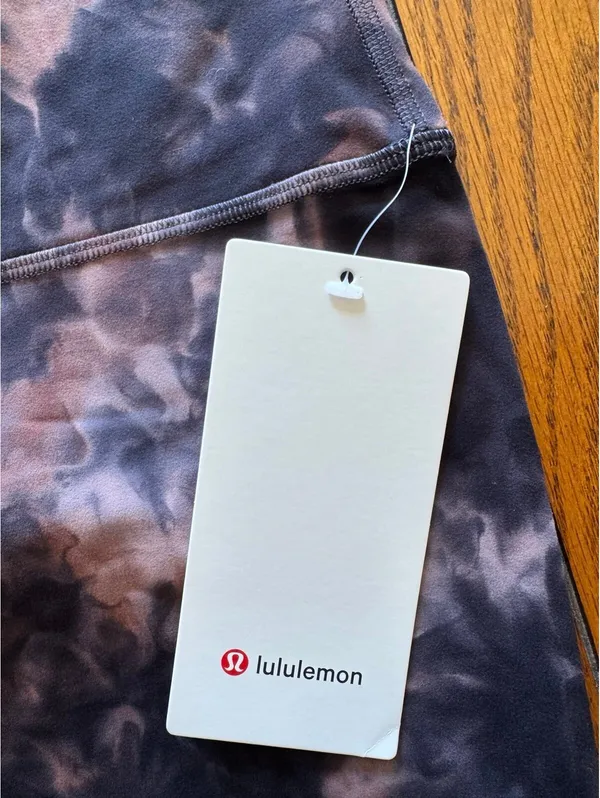 Lululemon Align High Rise 25” Diamond Dye Pink Pastel Size 18 NWT - Image 5
