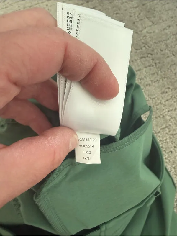 Athleta Vienna Cargo Pants Women 12 Vineyard Green Utility Hiking Travel Stretch - Image 9