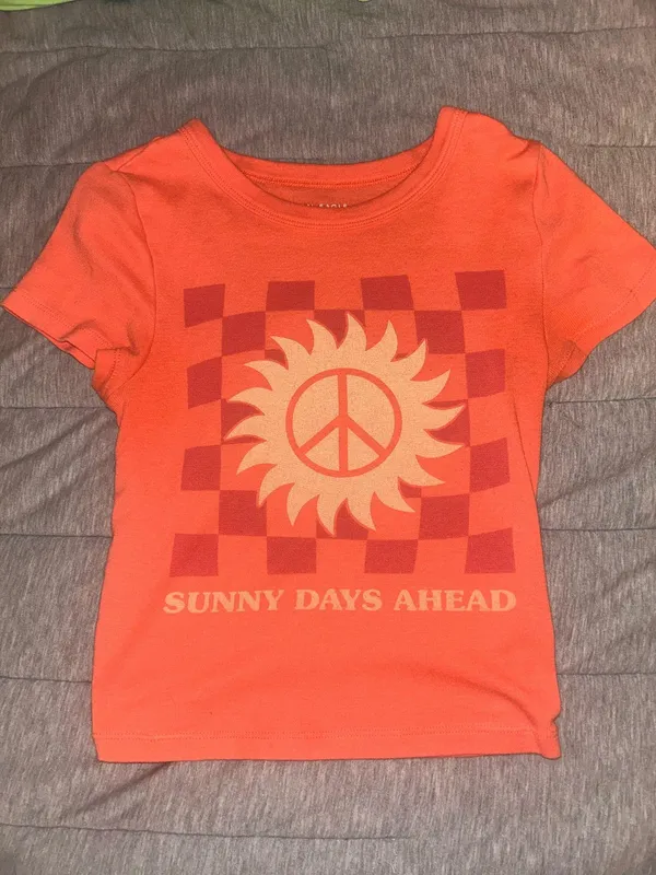 Baby Tee Orange - Image 2