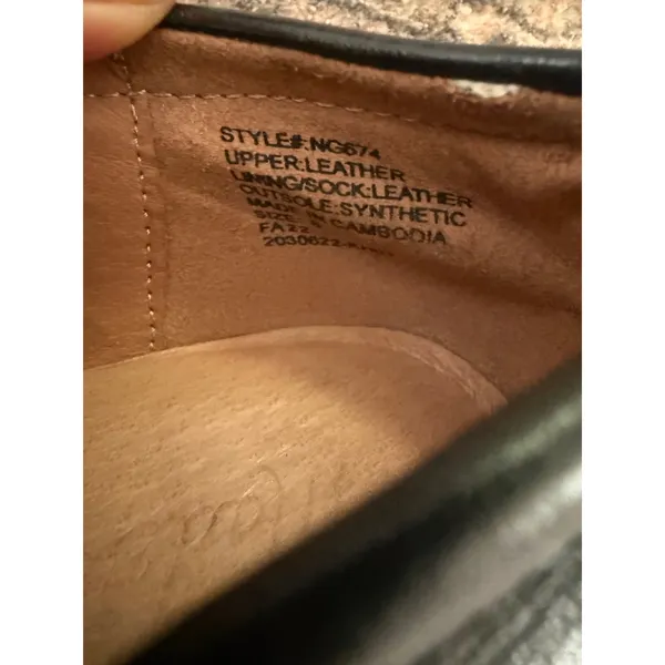 Madewell Bradley Lugsole Loafer Black Leather Penny Loafers Size 8 - Image 4