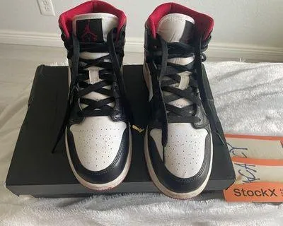 Nike Jordan 1 Mid Gym Red - Image 2