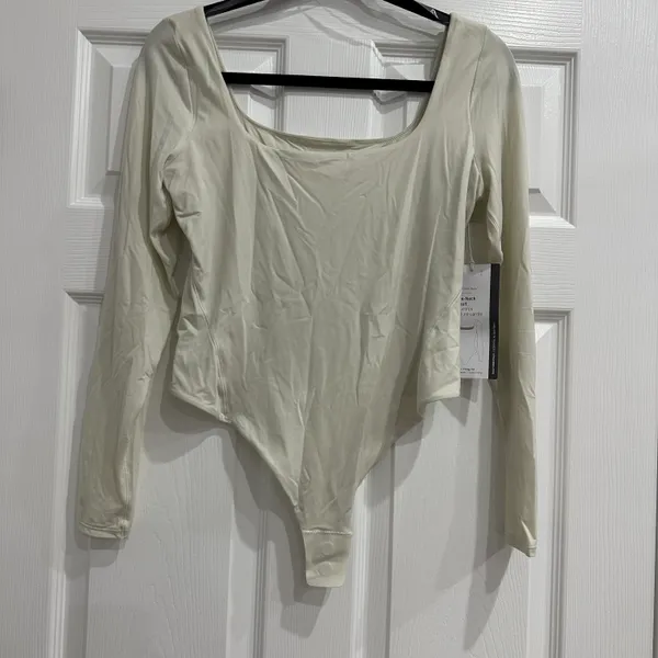 Lululemon Wundermost Ultra Soft Nulu Square Neck Long Sleeve Bodysuit - Image 2