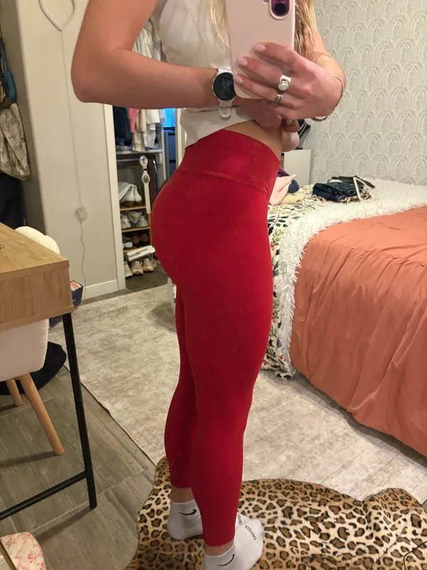 All In Motion Red leggings - Image 2