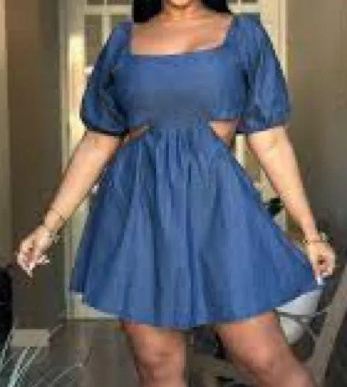 BOUTIQUE denim blue dress ✨ - Image 2