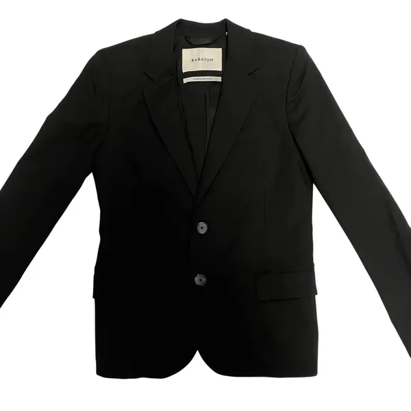Artizia Babaton Women's Black Blazer Fine Italian Wool Blend Size 0 - Image 2