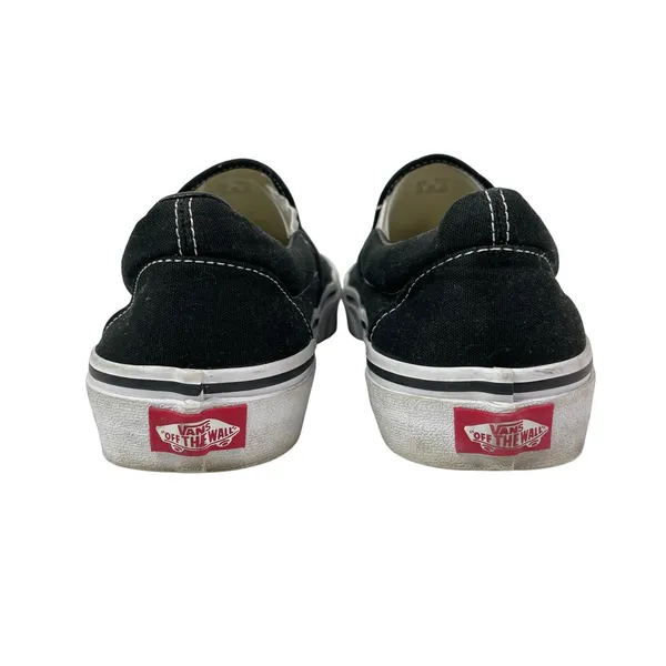 Vans Classic Unisex Black White Casual Skate Slip On Sneakers Shoes Sz 11W/9.5M - Image 3