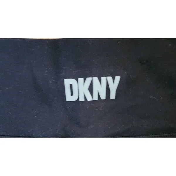 DKNY Bike Shorts High Waist Activewear‎ Athletic Black Shorts Pockets - Image 6