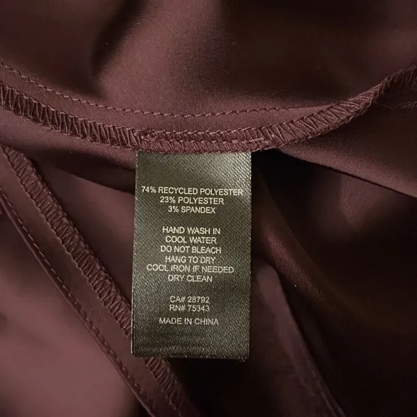 NEW! NWT HOUSE OF HARLOW Satin Cami Top Rhinestone Straps - Image 7