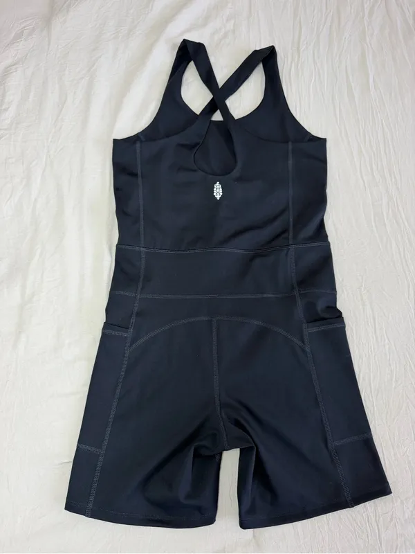 Free People Women's It Takes Two Runsie Romper - Image 5