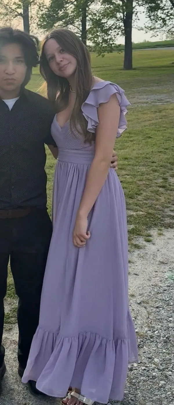 Birdy Grey Dress Bridesmaid lavender - Image 2