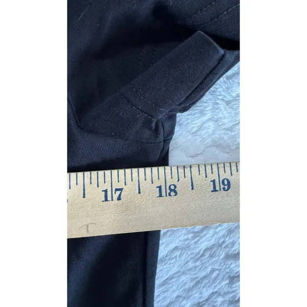 Givenchy Black Cotton 4G Logo Embroidered Neck T-Shirt BA70033YM3 Womens Small - Image 5