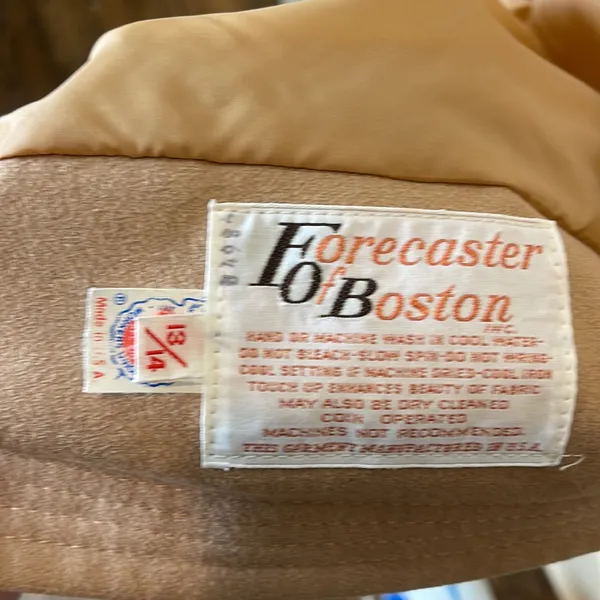 Vintage Forecaster of Boston Trench Coat. Tan. Size 13/14‎ - Image 5