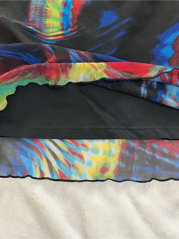 Black Multicolor Wave - Image 2