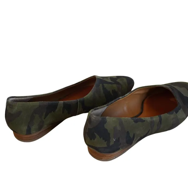 1.STATE Bennie Camo Skimmer Flats Camouflage‎ Pointed Toe Slip-On Shoes Size 7M - Image 5