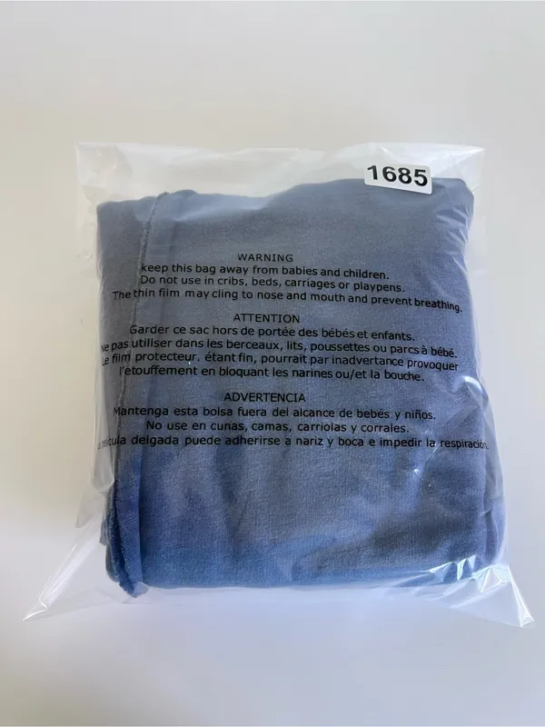 Pilcro Pintuck Sweatshirt Henley Knit Pullover Blue Medium - Image 11
