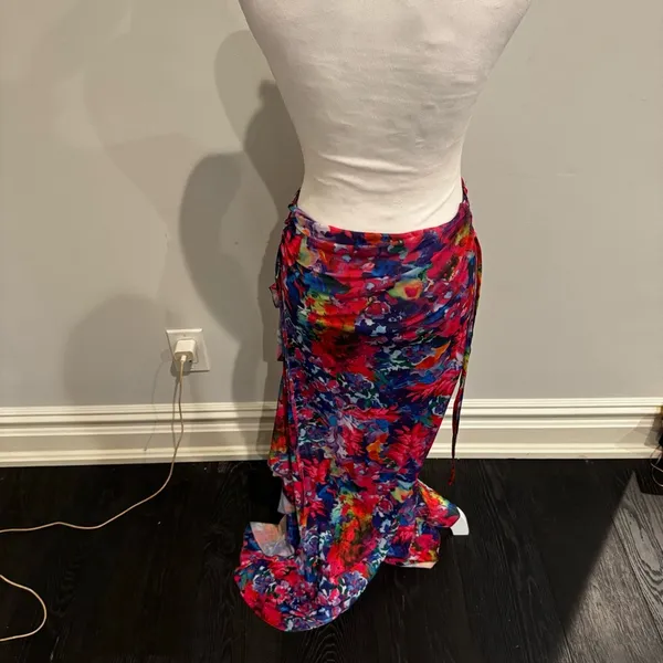 OutCast Colorful Design Maxi Skirt - Image 4