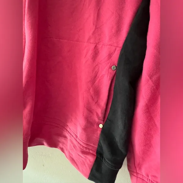 Lauren Ralph Lauren Pink and Black Active Full‎ Zip Packable Hood Jacket - Image 3
