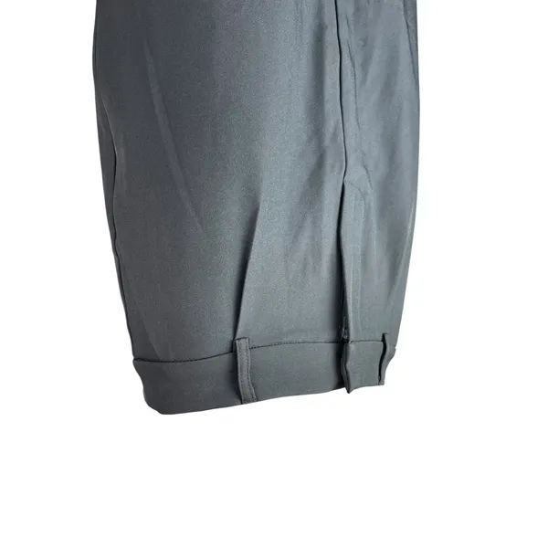 Princess Polly Women's Dark Gray High Waisted Slit Pleated Pencil Midi Skirt 4 - Image 2