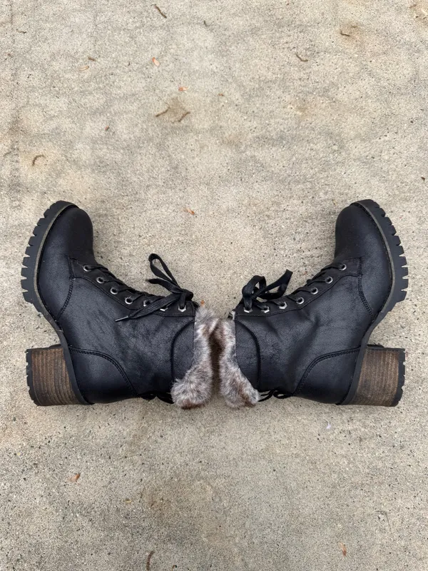 Steve Madden Fur Boots - Image 3