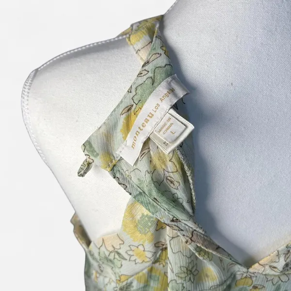 Los Angeles Monteau Dress Floral Large - Image 3