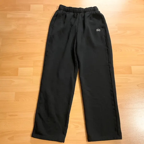 Alo Yoga Accolade Straight Leg Sweatpant Black S - Image 2