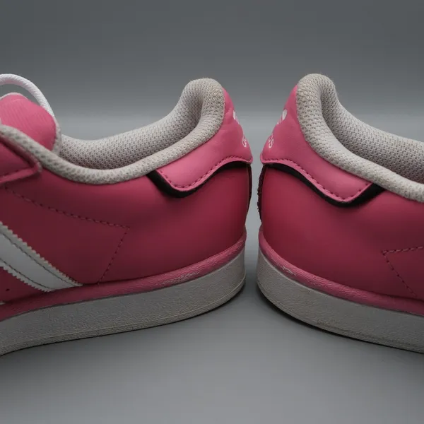 Adidas Superstar Shoes Size 5 Pink White Shell Toe Leather Sneakers IE0863 - Image 4