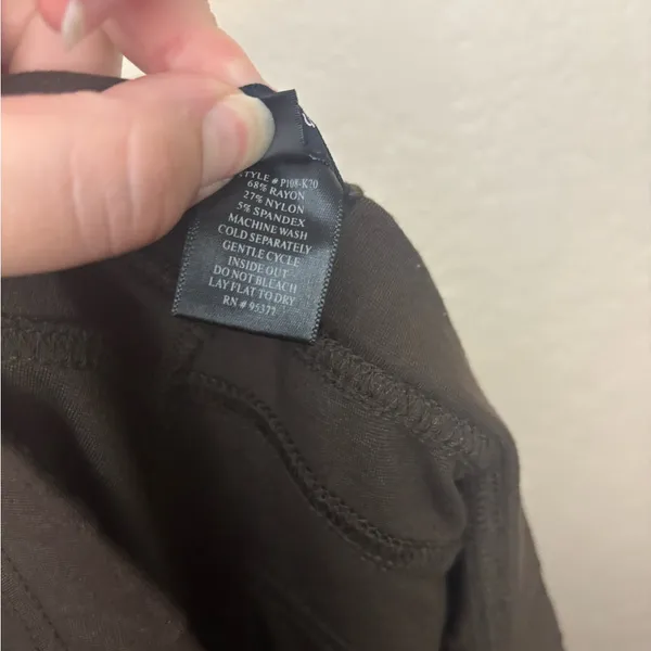 Sanctuary Dark Olive Pants Leggings Size XL - Image 7