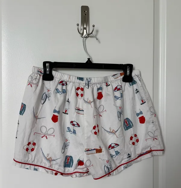 TOSS Designs Lounge Pajama Shorts Medium - Apres Sea - Image 6