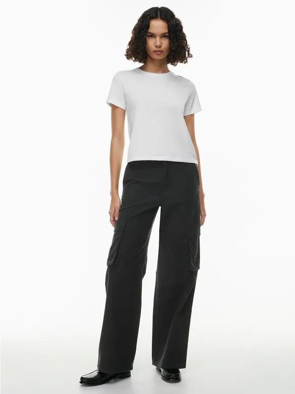 Aritzia Tna New Highway Cargo Pant‎ Black Womens Size 8 - Image 2
