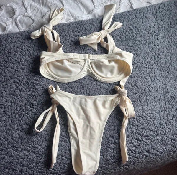Strawberry Milk Mob Swim Top & Bottom - Image 2