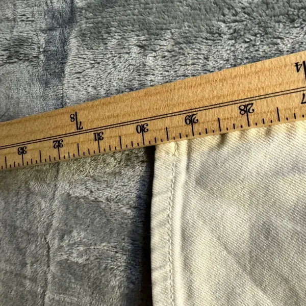 1964 | American Eagle Stretch‎ Skinny White Denim Jeans Womens 4 Regular - Image 4