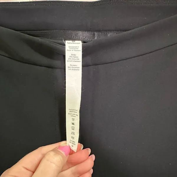 Women’s Lululemon Straight Leg Pocket Dress Pants Black Size 2 - Image 5
