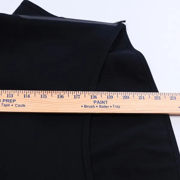 Nike Therma Mock Neck Tech Fleece Sweatshirt Women Size M Black High Low Hem Zip - Image 9
