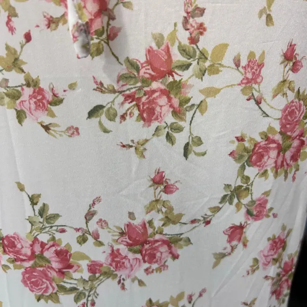 KUTUMAI Women's Summer Floral Bodycon Maxi Dress NWT Coquette Spaghetti Strap LG - Image 12